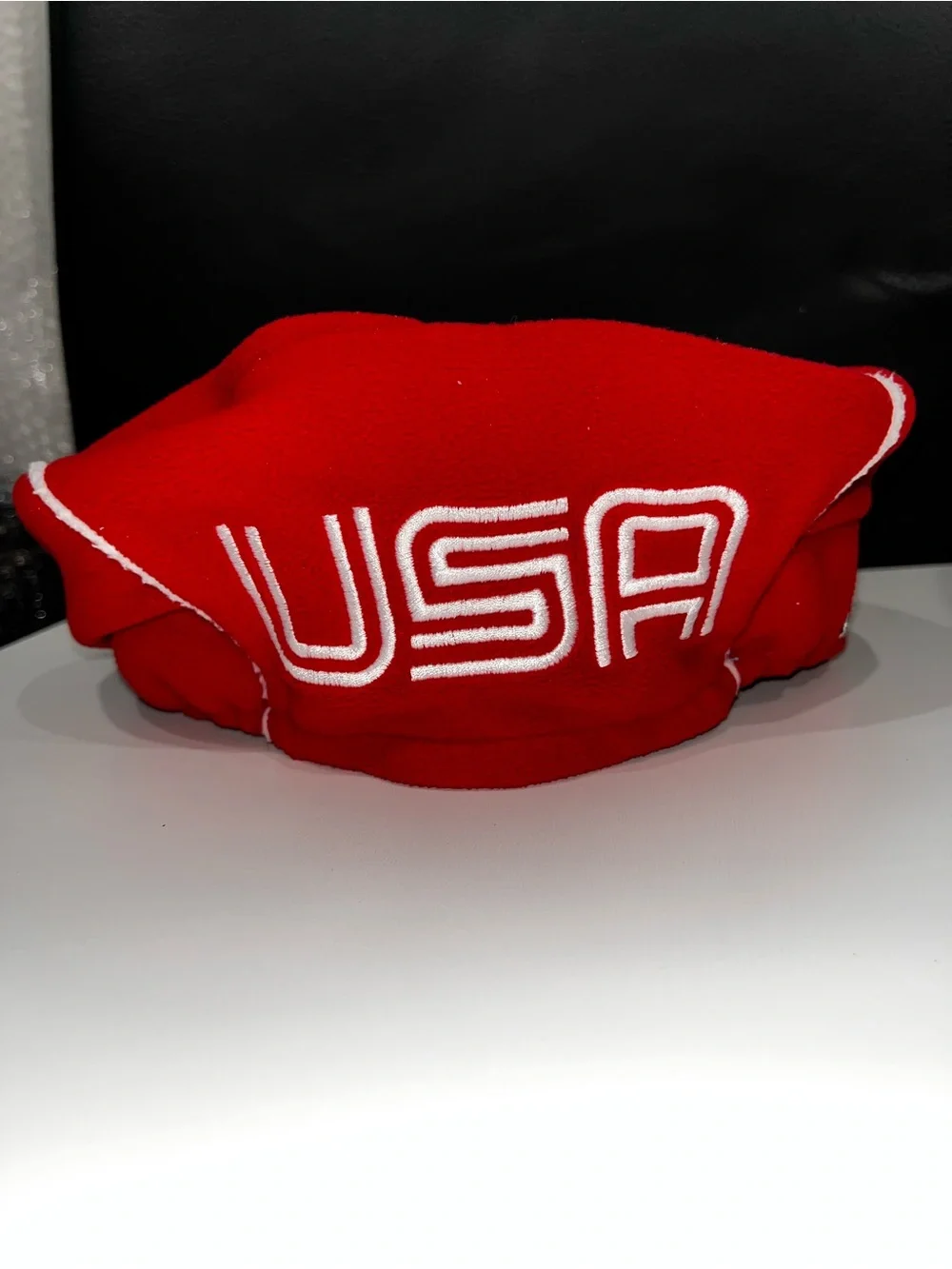Team USA beret from the 2006 Torino Winter Olympics embroidery